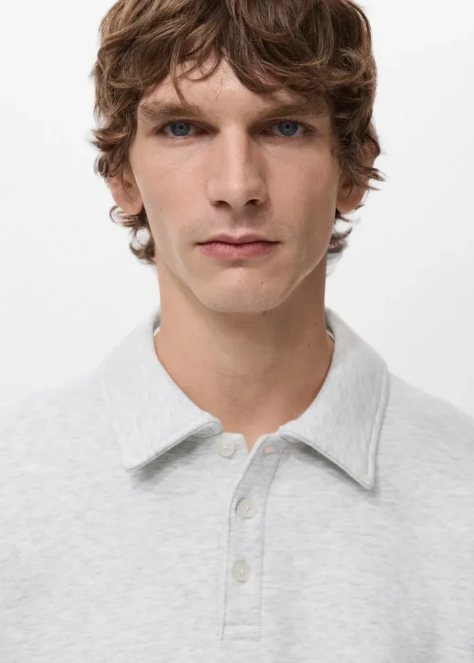 Bluza polo o regularnym kroju Bluza polo o regularnym kroju