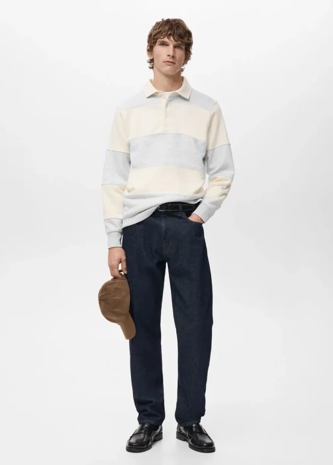 Bluza polo w paski Bluza polo w paski