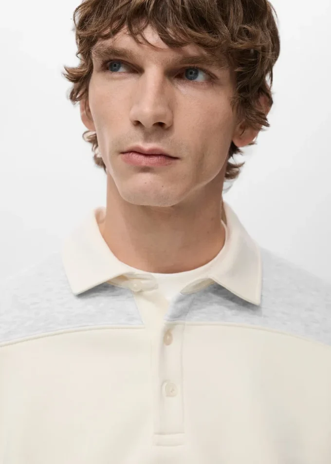 Bluza polo w paski Bluza polo w paski