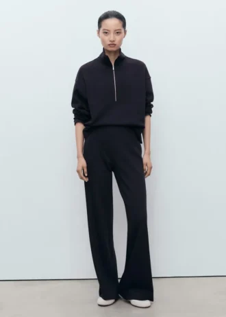 Bluza z golfem i zamkiem błyskawicznym Bluza z golfem i zamkiem błyskawicznym