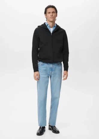 Bluza z kapturem i zamkiem błyskawicznym