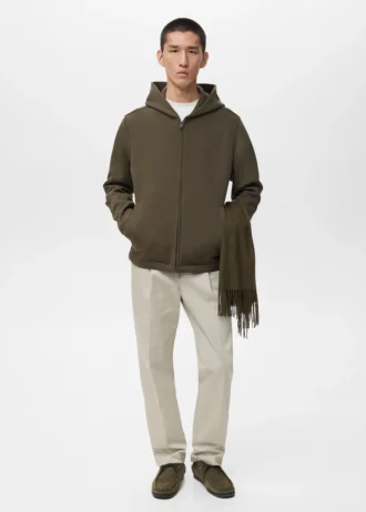 Bluza z kapturem i zamkiem błyskawicznym