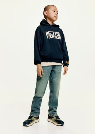 Bluza z kapturem z nadrukiem