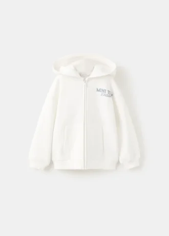 Bluza z kapturem z nadrukiem