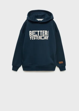 Bluza z kapturem z nadrukiem