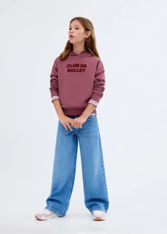 Bluza z kapturem z nadrukiem