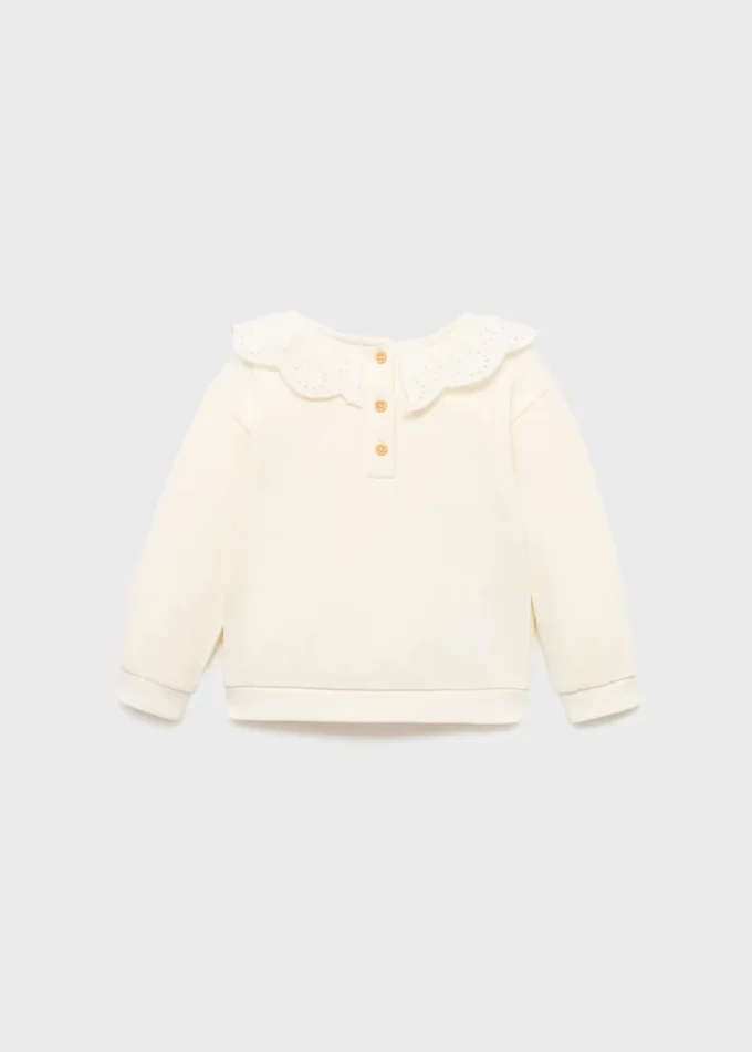 Bluza z kołnierzem babydoll Bluza z kołnierzem babydoll