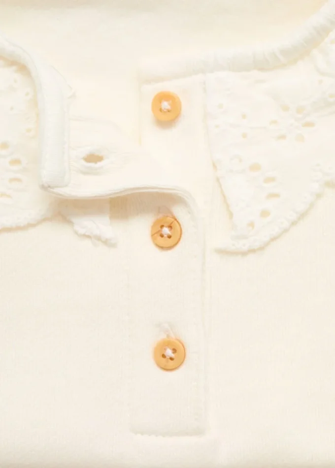 Bluza z kołnierzem babydoll Bluza z kołnierzem babydoll