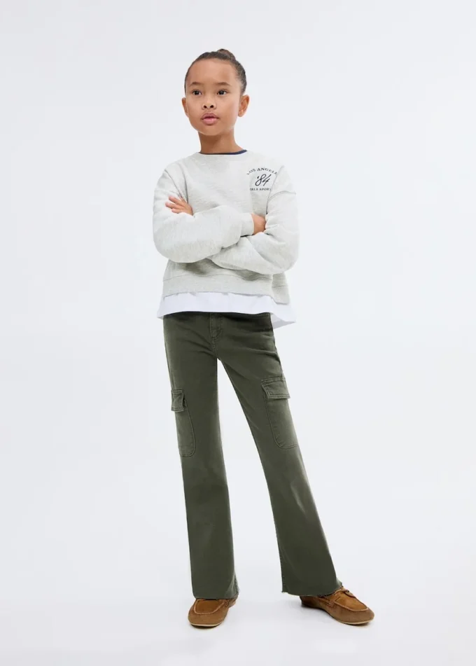 Bluza z kołnierzem koszulowym Bluza z kołnierzem koszulowym