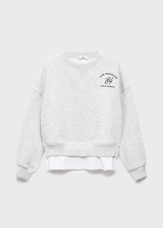 Bluza z kołnierzem koszulowym Bluza z kołnierzem koszulowym