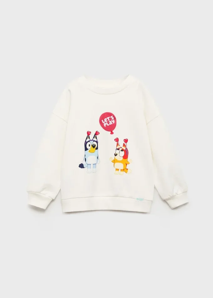 Bluza z nadrukiem Bluey Bluza z nadrukiem Bluey