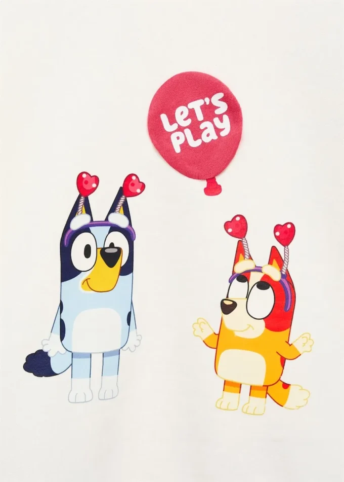 Bluza z nadrukiem Bluey Bluza z nadrukiem Bluey