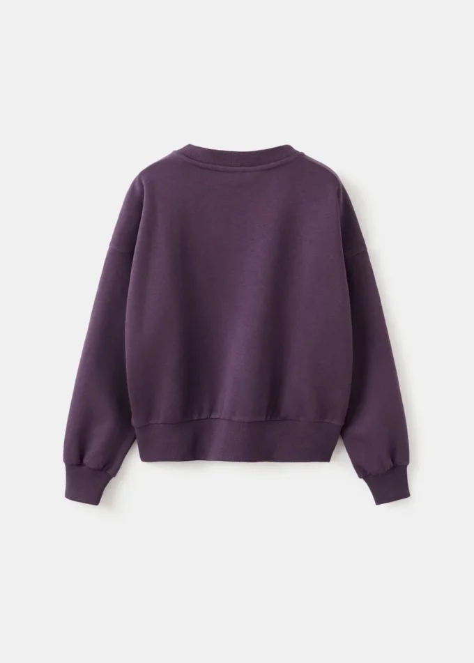 Bluza z nadrukiem i haftem Bluza z nadrukiem i haftem