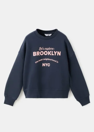 Bluza z nadrukiem z bawełny