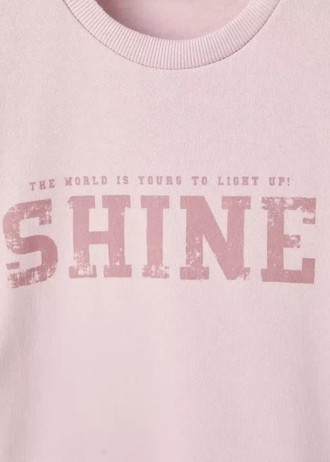 Bluza z nadrukiem z bawełny Bluza z nadrukiem z bawełny