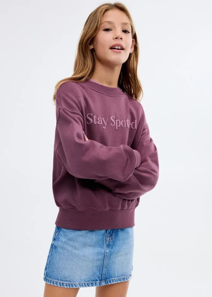 Bluza z nadrukiem z bawełny Bluza z nadrukiem z bawełny