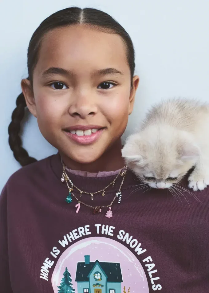 Bluza z nadrukiem z bawełny Bluza z nadrukiem z bawełny