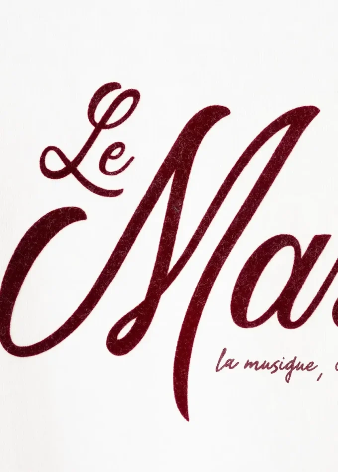 Bluza z nadrukiem z bawełny Bluza z nadrukiem z bawełny