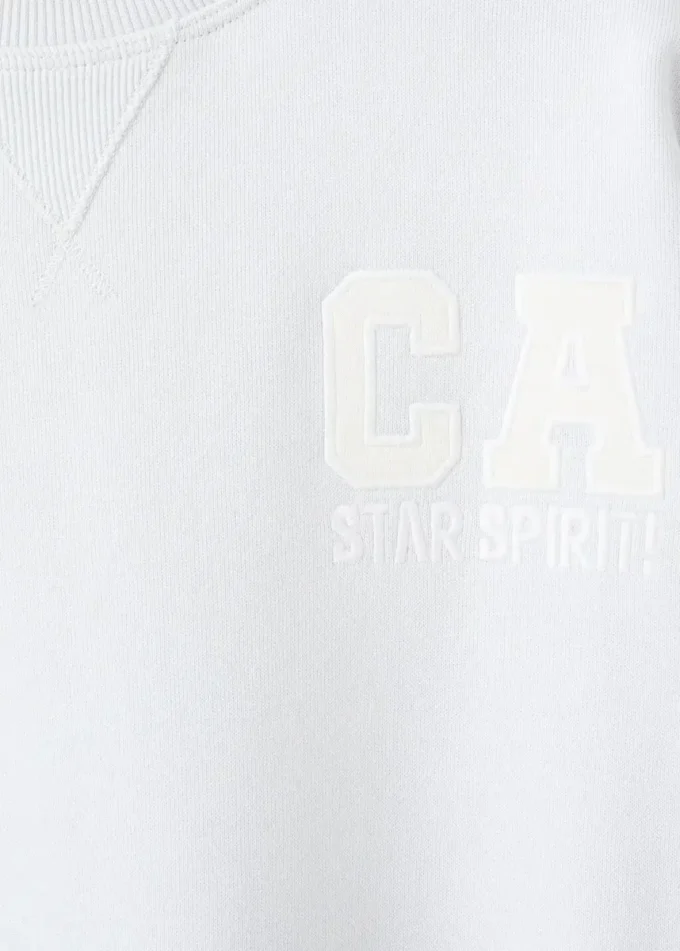 Bluza z nadrukiem z bawełny Bluza z nadrukiem z bawełny