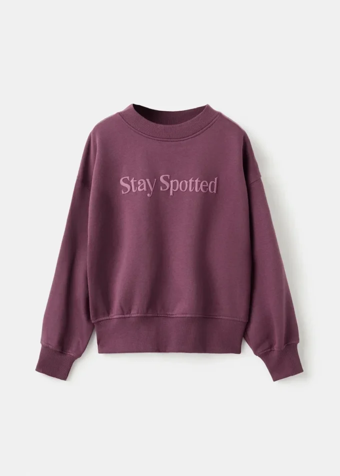 Bluza z nadrukiem z bawełny Bluza z nadrukiem z bawełny