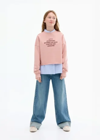 Bluza z nadrukowanym napisem