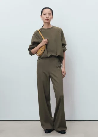 Bluza z okrągłym dekoltem