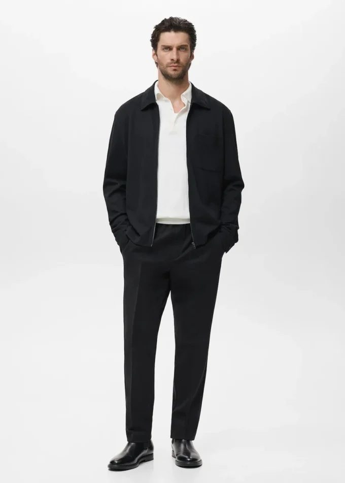 Bluza zapinana na zamek z kieszenią Bluza zapinana na zamek z kieszenią