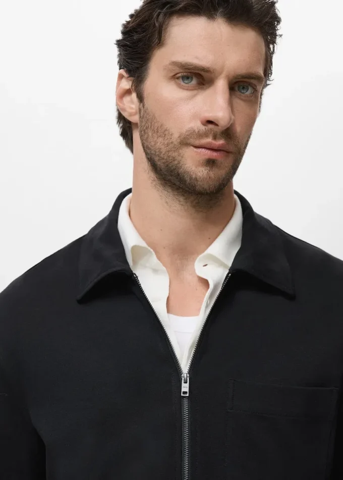 Bluza zapinana na zamek z kieszenią Bluza zapinana na zamek z kieszenią