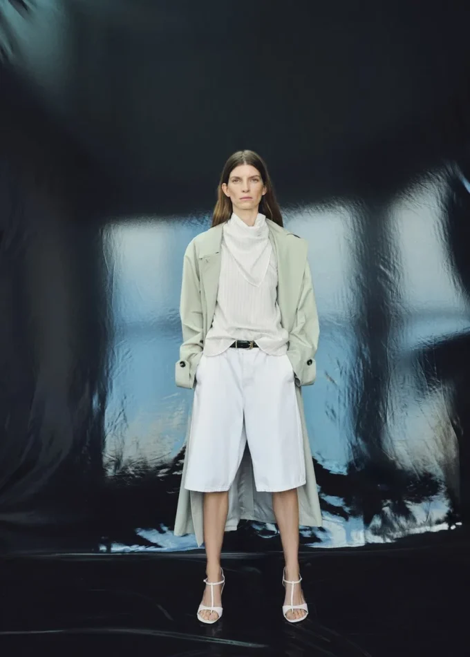 Bluzka w paski z chustką Bluzka w paski z chustką