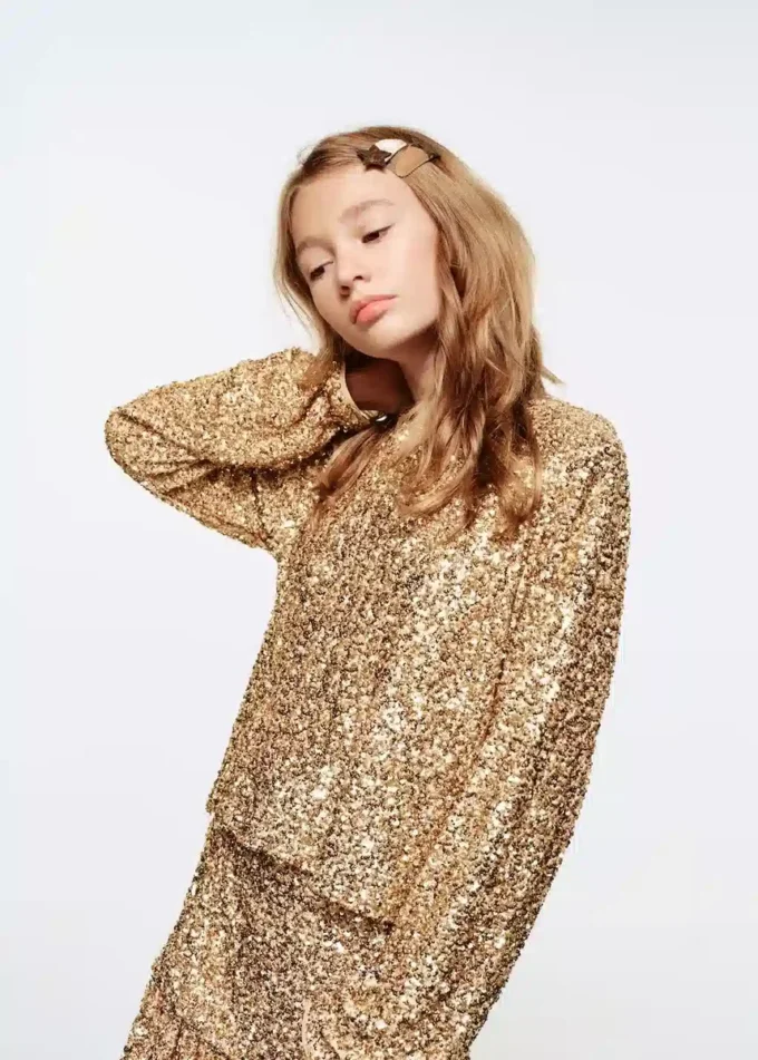 Bluzka z cekinami Bluzka z cekinami