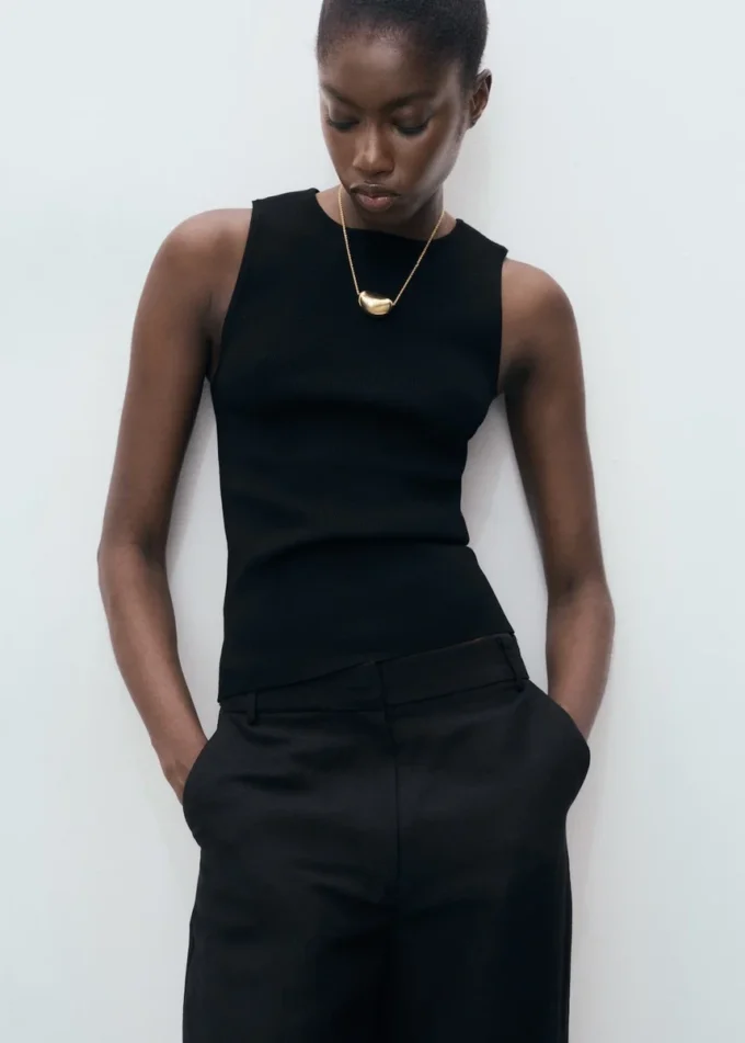 Bluzka z cienkiej dzianiny Bluzka z cienkiej dzianiny