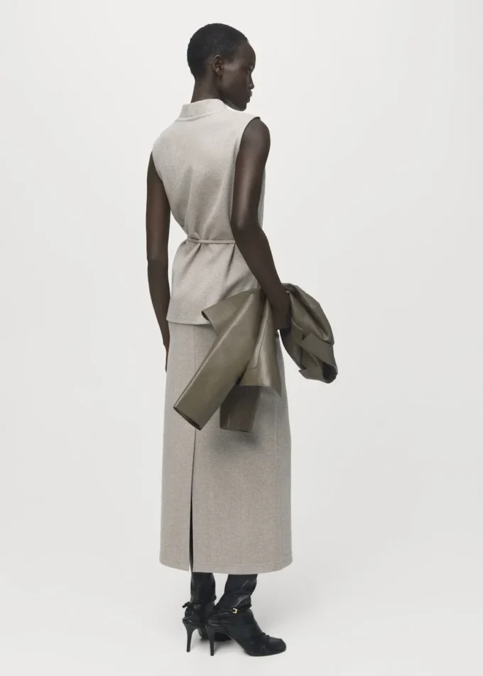 Bluzka z golfem i paskiem Bluzka z golfem i paskiem