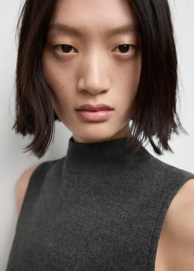 Bluzka z golfem i paskiem Bluzka z golfem i paskiem