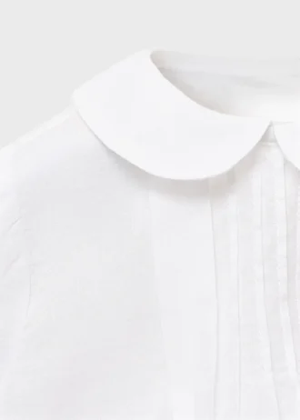 Bluzka z kołnierzykiem typu Peter Pan