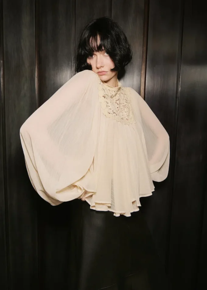 Bluzka z koronką Bluzka z koronką