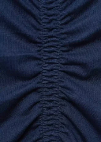 Bluzka z marszczonej bawełny