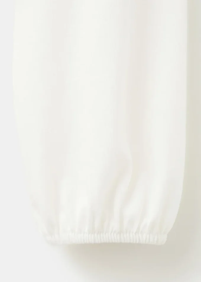 Bluzka z marszczonej bawełny Bluzka z marszczonej bawełny