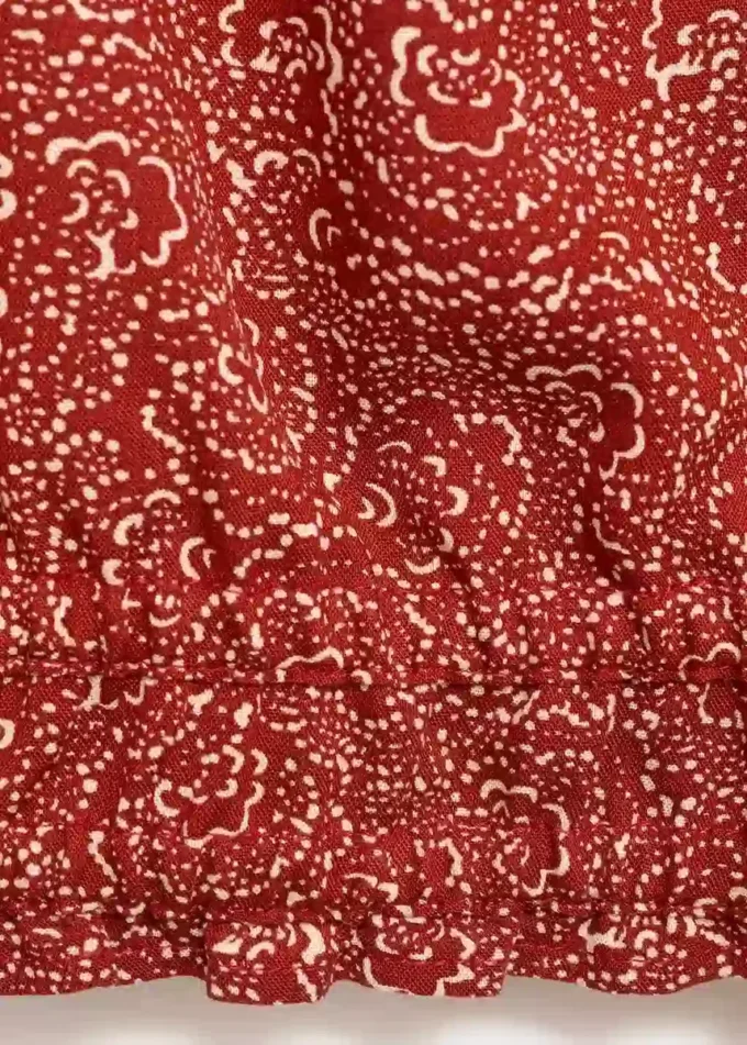 Bluzka z nadrukiem i bufiastymi rękawami Bluzka z nadrukiem i bufiastymi rękawami