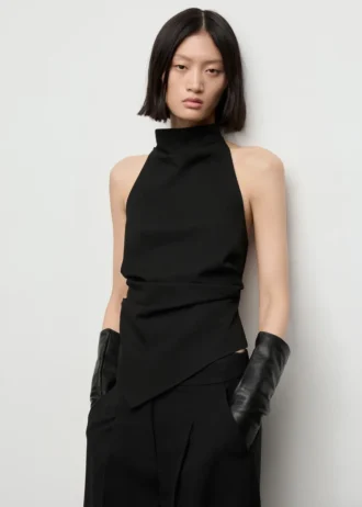 Bluzka z odkrytymi plecami