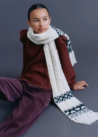 Proste spodnie z sztruksu