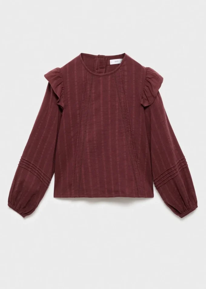 Bluzka z plisami Bluzka z plisami