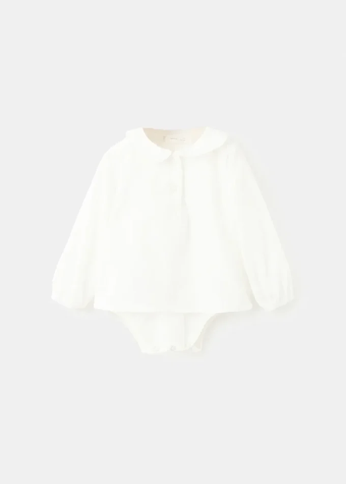 Body dla niemowląt z dekoltem w paski Body dla niemowląt z dekoltem w paski