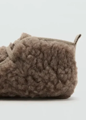 Botki z owczej skóry