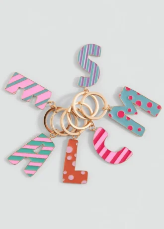 Brelok z inicjałami