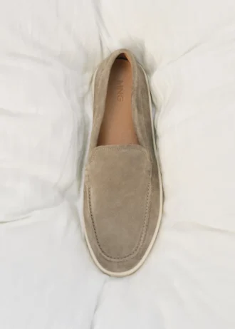 Buty ze skóry dwoinowej