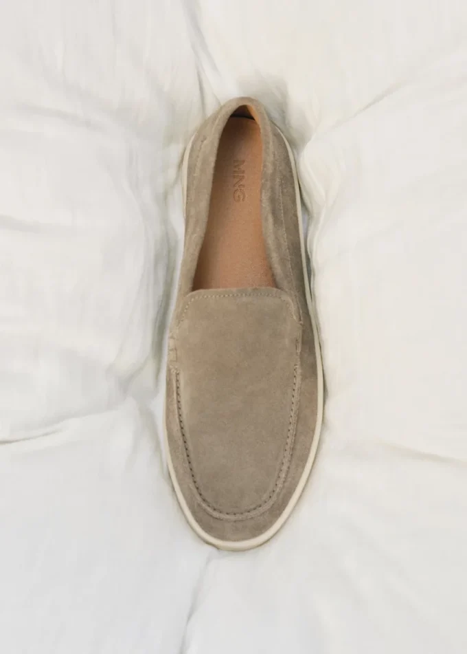 Buty ze skóry dwoinowej Buty ze skóry dwoinowej