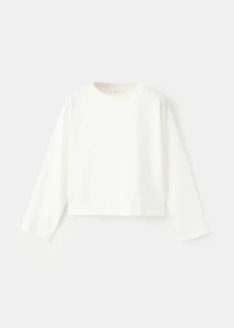 Błyszcząca koszulka z kryształkami