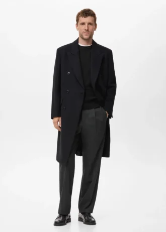 Cienki sweter z dzianiny bawełnianej