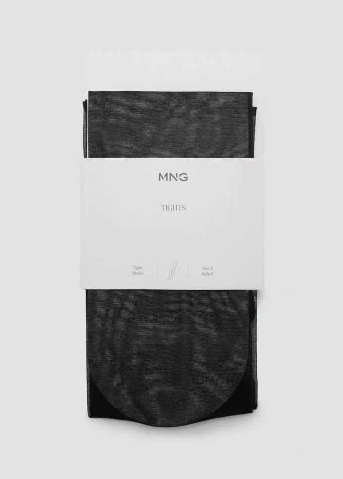 Cienkie rajstopy z welonem