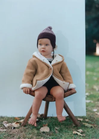 Dwustronny płaszcz z polaru